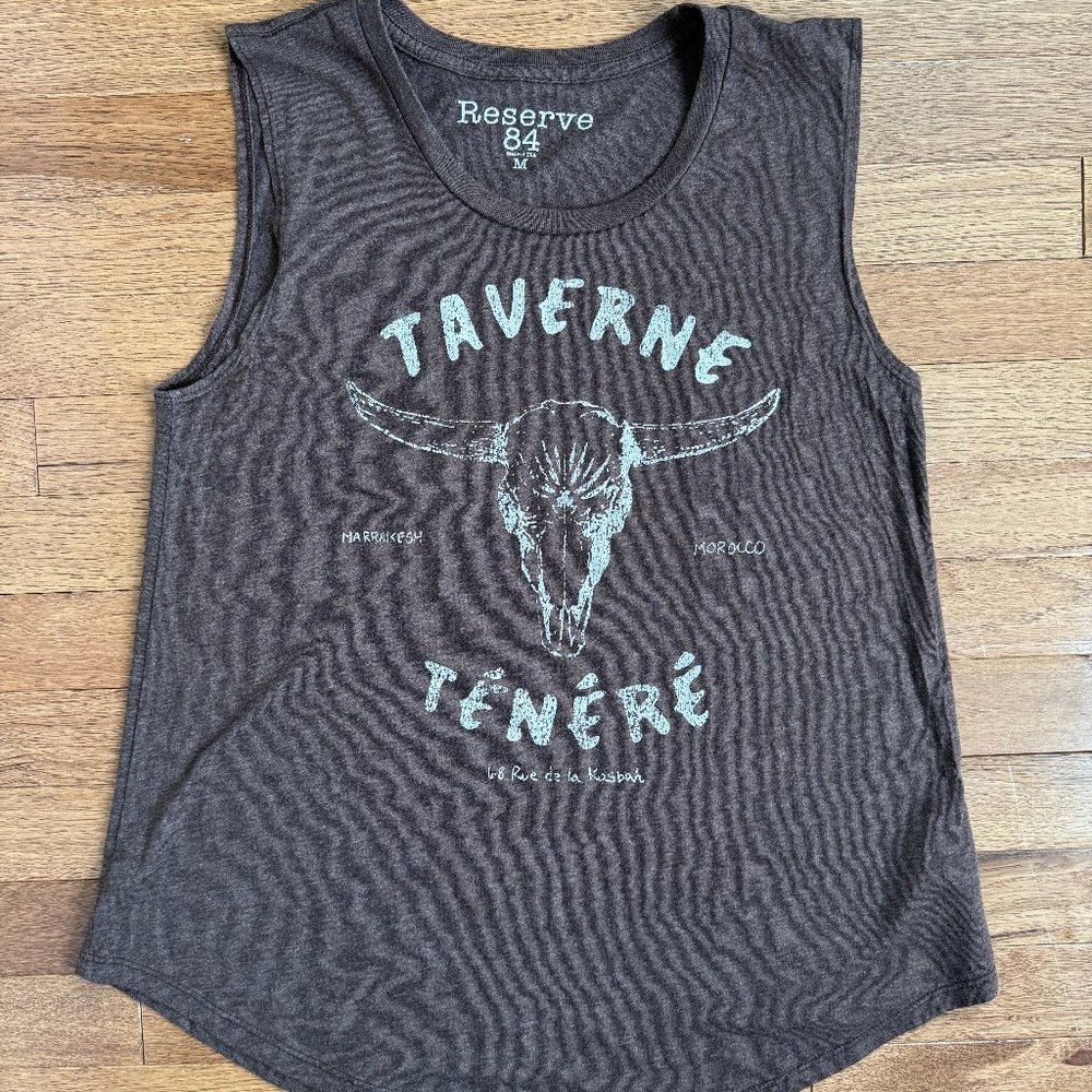 RESERVE 84 Sleeveless Tee Shirt